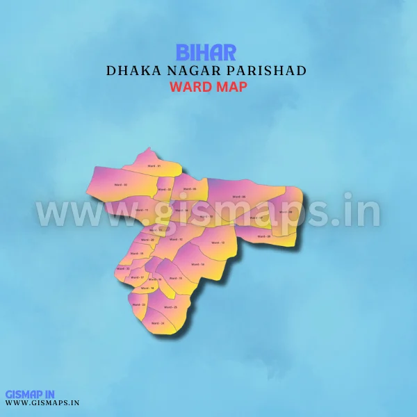 Dhaka Nagar Parishad Ward Map